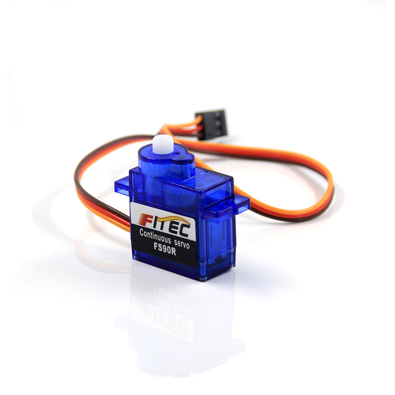 FS90R Micro Servo, 360 Degree Continuous Rotation Mini RC Servo Motor /  Servo Tester / Wheel - BEEMONG TECHNOLOGY