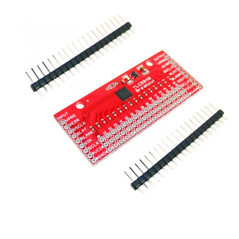 LED Driver Breakout - TLC5940 (16-Channel) PWM Control LED Driver Board ...