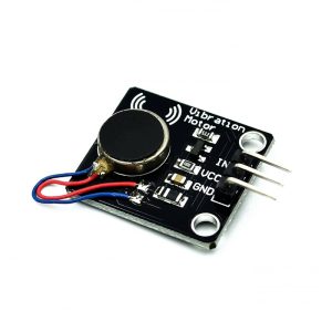 3-5V DC Vibration Motor Module for Digital Control - 21mm x 30mm PCB Board