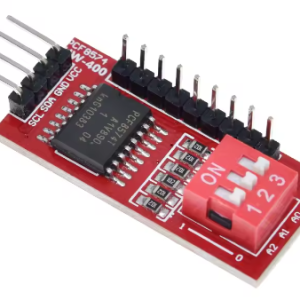 PCF8574 I2C I/O Expansion Module (Red) – 8-Bit GPIO Extender for Arduino, Raspberry Pi