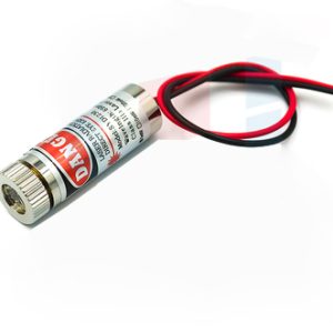 5mW Red Cross Laser Module - 6mm Diameter Laser Diode for Pointers/Alignment