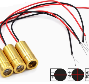 3V 9mm Copper Laser Module – 650nm 50mW (Dot/Cross/Line Beam Selectable)