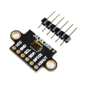VL53L0X V2-Black laser distance module I2C IIC 3.3V / 5V for Arduino