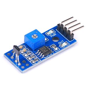 Hall Effect Sensor Module - Speed Measurement & Counter Sensor for Industrial Automation (Digital/Analog Output)
