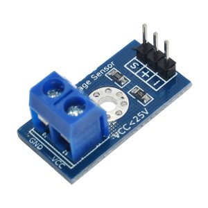 Industrial-Grade Voltage Detection Module (0-25V/100V)