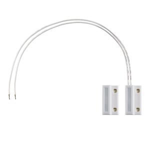 MC-38 Normally Closed (NC) Wired Door Contact Sensor - Window/Door Alarm for Home Security System