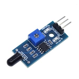 Flame Sensor Module – 3-Wire Fire Detection & IR Receiver Module