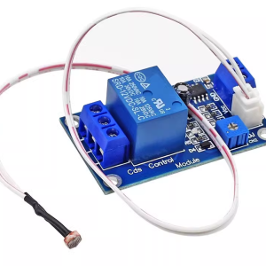 Auto Light-Sensitive Relay Switch with Brightness Control (LDR Sensor Module)
