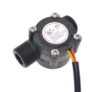 Water flow sensor (Sea) YF-S201 Flowmeter G1/2 1-30L/min Black